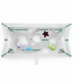 Stokke Flexi Bath Heat Sensitive - White Aqua -Britax || Little Unicorn || Graco Shop stokke flexi bath heat sensitive white aqua 134