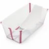 Stokke Flexi Bath & Newborn Support - Transparent Pink