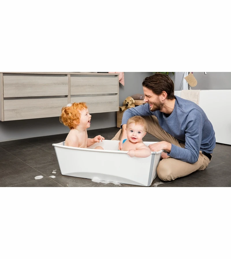 Stokke Flexi Bath X-Large Heat Sensitive - White 4 Stokke Flexi Bath X-Large Heat Sensitive - White - Image 4