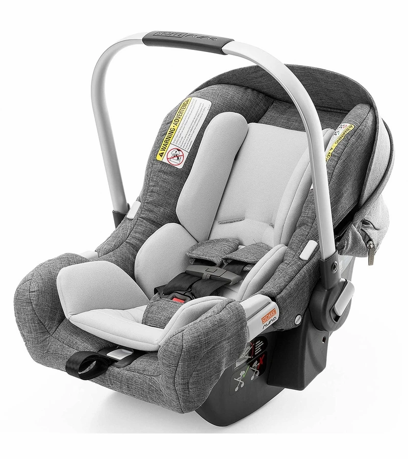 Stokke Pipa Infant Car Seat By Nuna - Black Melange 1 Stokke Pipa Infant Car Seat By Nuna - Black Melange
