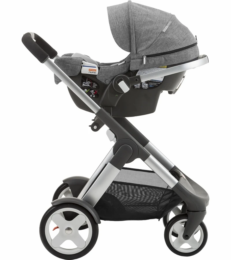 Stokke Pipa Infant Car Seat By Nuna - Black Melange 7 Stokke Pipa Infant Car Seat By Nuna - Black Melange - Image 7