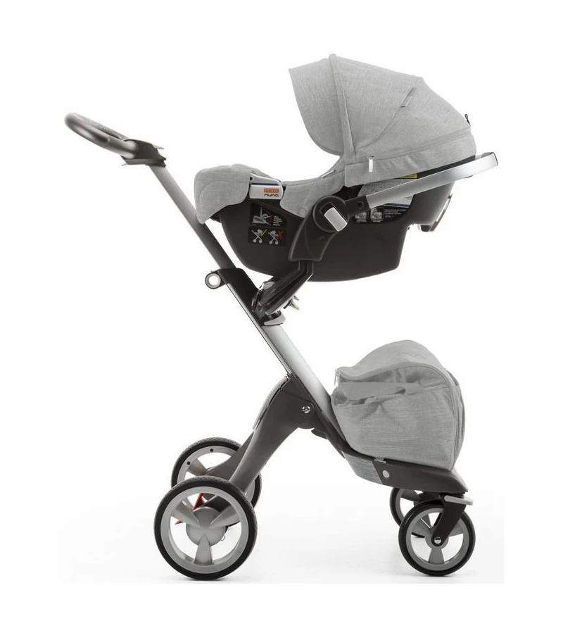 Stokke Pipa Infant Car Seat By Nuna - Grey Melange 3 Stokke Pipa Infant Car Seat By Nuna - Grey Melange - Image 3