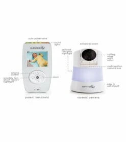 Summer Infant Sure Sight 2.0 Video Monitor -Britax || Little Unicorn || Graco Shop summer infant sure sight 2 0 video monitor 215