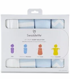 Summer Infant SwaddleMe 1st Year Safe Sleep Gift Set - Blue 11 Summer Infant SwaddleMe 1st Year Safe Sleep Gift Set - Blue -Britax || Little Unicorn || Graco Shop summer infant swaddleme 1st year safe sleep gift set blue 225