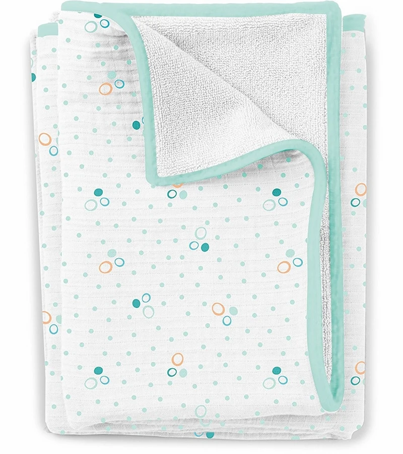 Summer Infant SwaddleMe Baby Bath Gift Set - Striped Whales 3 Summer Infant SwaddleMe Baby Bath Gift Set - Striped Whales - Image 3