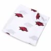 Three Little Anchors College Swaddle Blanket - Arkansas Razorbacks