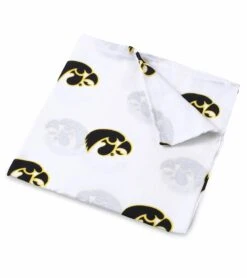 Three Little Anchors College Swaddle Blanket - Iowa Hawkeyes