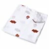 Three Little Anchors College Swaddle Blanket - Oklahoma State Cowboys