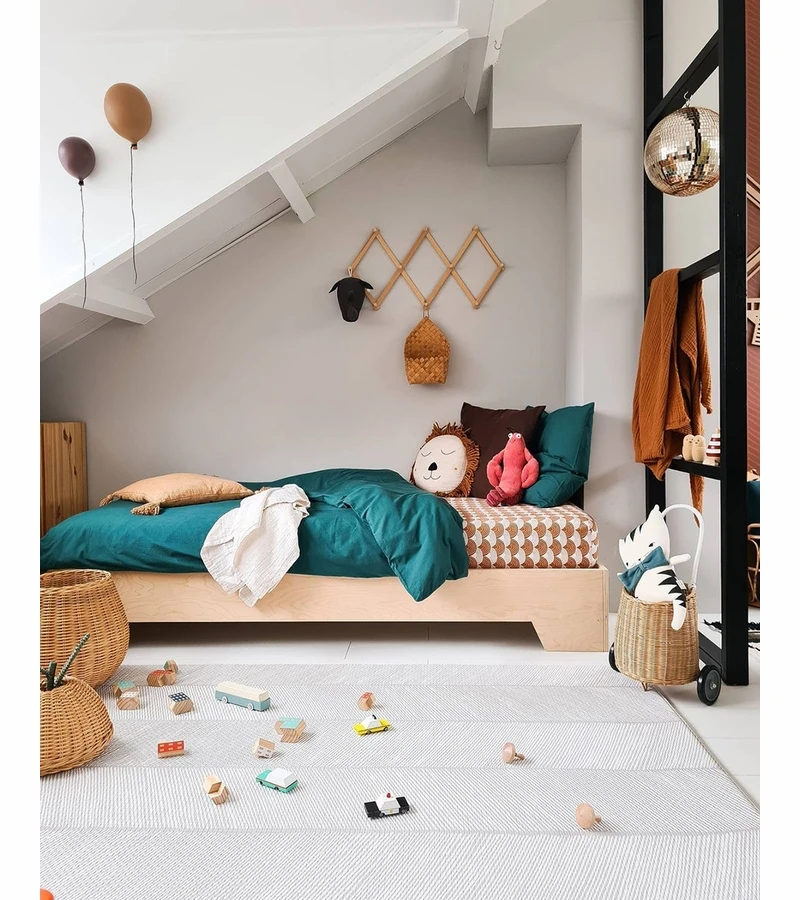 Toddlekind Reversible One Piece Playmat - Stone 4 Toddlekind Reversible One Piece Playmat - Stone - Image 4