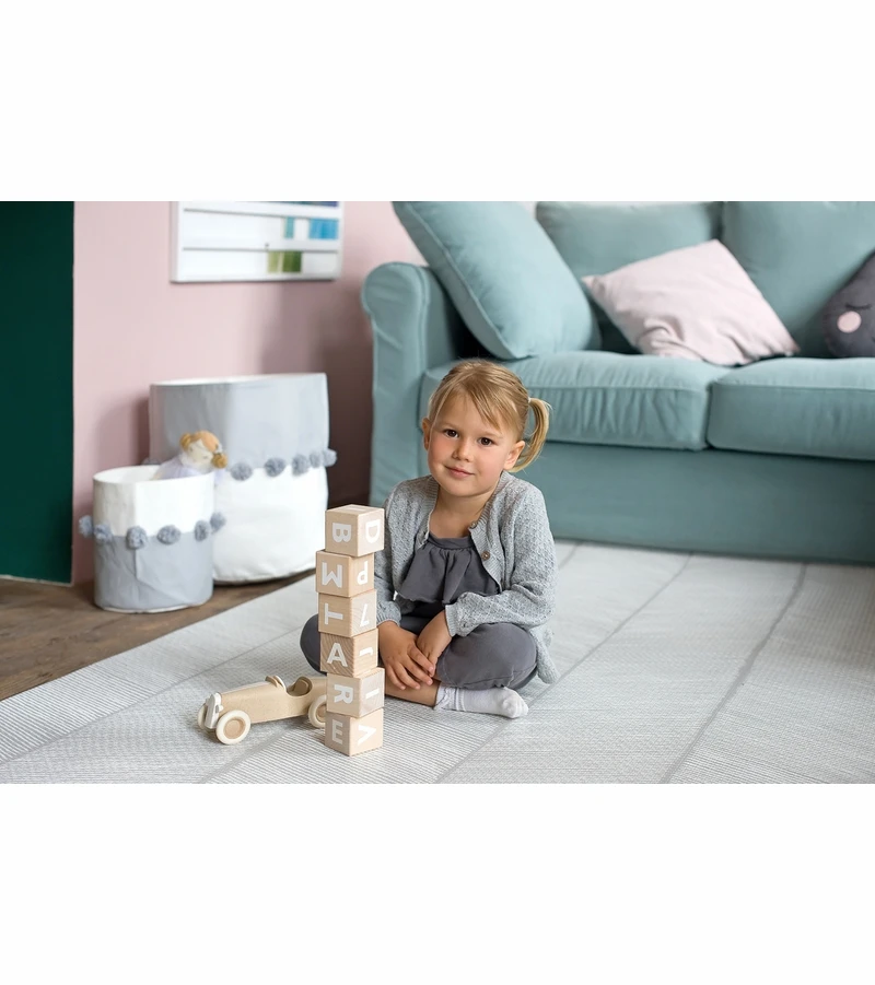 Toddlekind Reversible One Piece Playmat - Stone 6 Toddlekind Reversible One Piece Playmat - Stone - Image 6