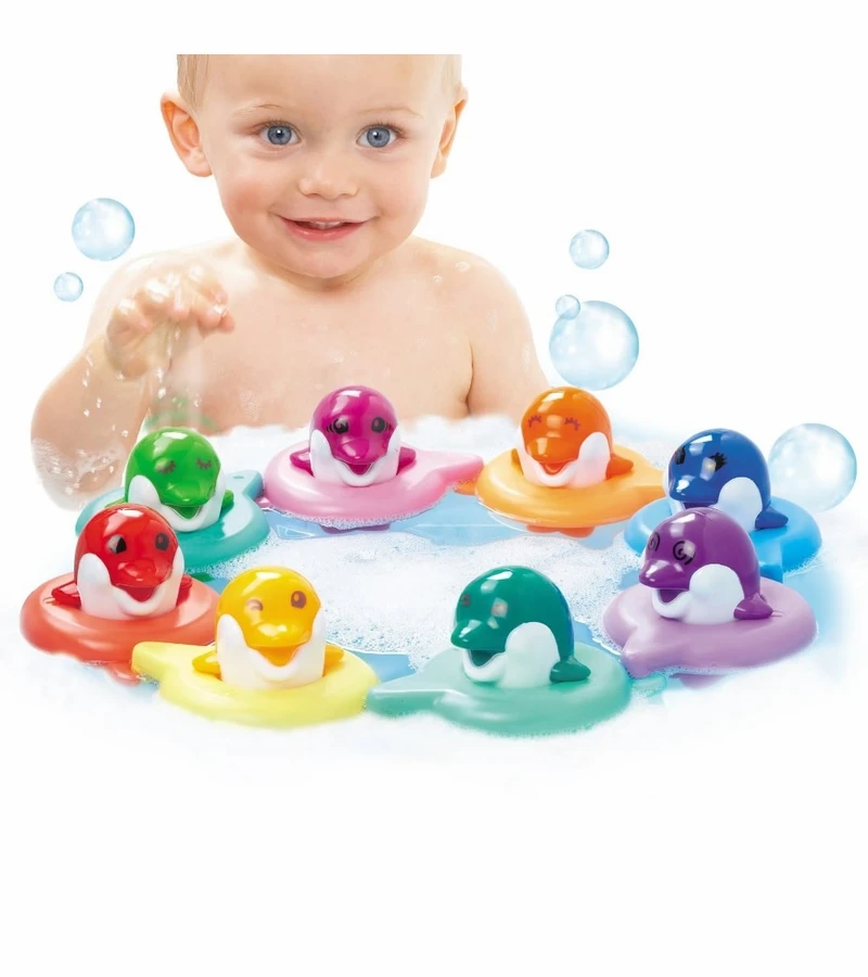 TOMY Do Re Mi Dolphins Bath Toy 2 TOMY Do Re Mi Dolphins Bath Toy - Image 2