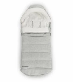 UPPAbaby CozyGanoosh Footmuff - Anthony (White And Grey Chenille) -Britax || Little Unicorn || Graco Shop uppababy cozyganoosh footmuff anthony white and grey chenille 120