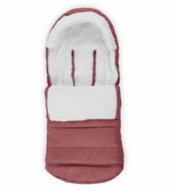 UPPAbaby CozyGanoosh Footmuff - Lucy (Rosewood Melange) -Britax || Little Unicorn || Graco Shop uppababy cozyganoosh footmuff lucy rosewood melange 8