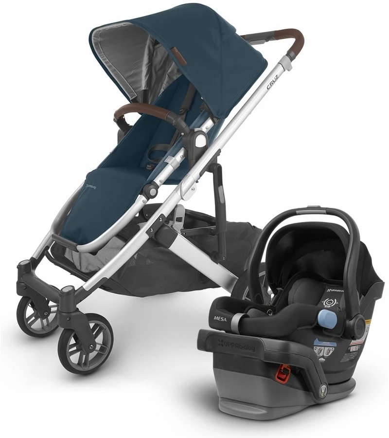 UPPAbaby Cruz V2 + Mesa Travel System Bundle - Finn/Jake 1 UPPAbaby Cruz V2 + Mesa Travel System Bundle - Finn/Jake