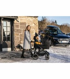 Voksi Explorer Footmuff - Black / Flying 7 Voksi Explorer Footmuff - Black / Flying -Britax || Little Unicorn || Graco Shop voksi explorer footmuff black flying 120