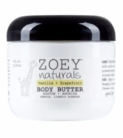 Zoey Naturals Body Butter - Vanilla Grapefruit
